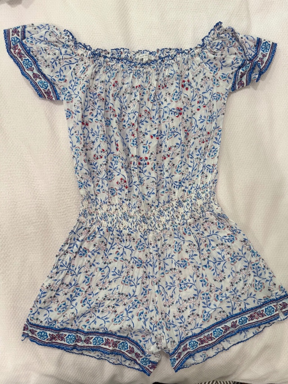 Poupette St. Barth embellished romper , S